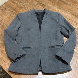 J. Crew going out blazer in stretch Twill. Size 4. Gray.